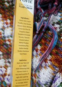 Pofie Whitening Fluid Cream