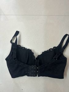 Padded Black Bra