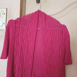 Pink Shrug