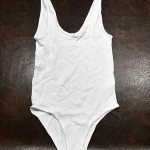 Zara White Bodysuit