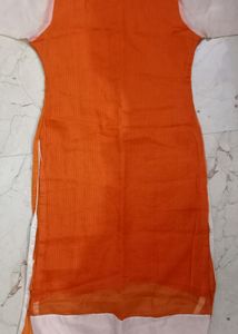 Orange Colour Kurti