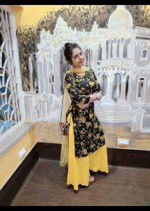 Kurta Palazzo Set(One Time Used)