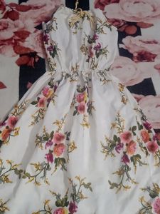 Floral Printed Women&#39;s Dress