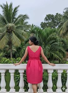 Pink Bow Dress