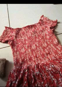 Floral Off-Shoulder Dress