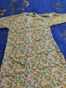 Leaf Print Kurti