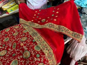 Heavy Work Georgette Saree