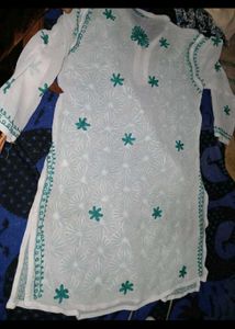 Chikankari Kurti New, Fit L/Xl, Brand New