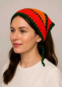 Crochet bandana (headscarf)