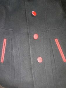 Cute Black &amp; Red Coat