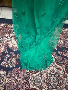 Emerald Green Dress Material