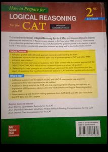 How to Prepare for Logical Reasoning for Cat Government exam and competitive exam bookEnglish Book