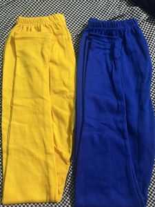 Combo Leggings Blue &amp; Yellow (Women’s)