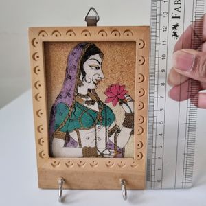 Wooden Handcrafted Key Holder With 2 Hooks