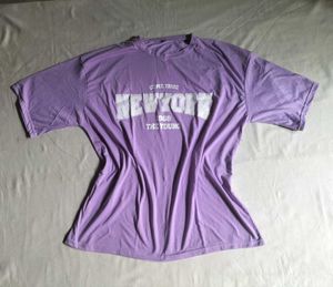 Oversized Lavender Tee
