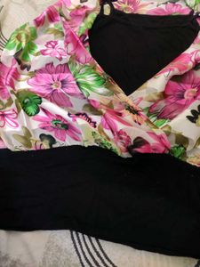 floral stylish top