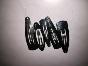Black Hair Clips