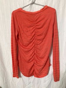 Orange Full Sleeves Top