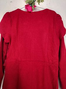 Elegant Red Dress Gorgeous imported quality