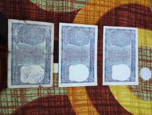 Rare Original One Rupee Notes