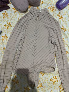 Striped Bodysuit