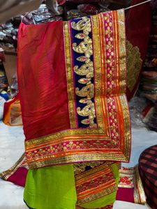 Elegant Embroidered Saree
