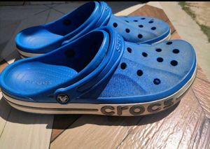 Blue Crocs Clogs