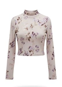 Floral Print Long Sleeve Top