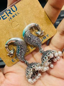 Peru Jewel Jhumka Earrings