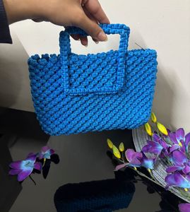 Blue Handbag