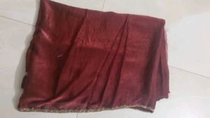 Excellent space silk saree with blouse