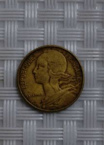 1962 French 10 Centimes Coin