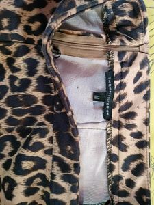 Women's Cheetah Printed Skirt