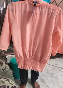 Beautiful Peach Colour Top