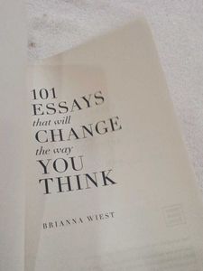 101 Essays That Will Change