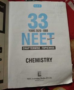 Chemistry Neet Chapteewise-topicwise Book