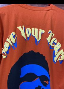 Oversized Puff print weeknd tee