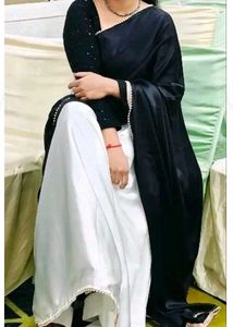 Elegant Black Saree