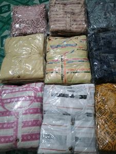 New Cotton Suits With Trouser Pants Women Suit