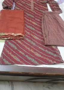 Kurta Pant Dupatta Set