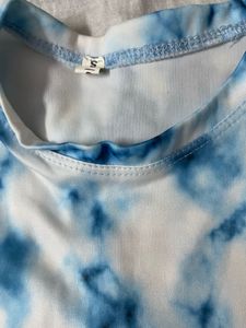 Tie &amp; Dye T-shirt In Blue