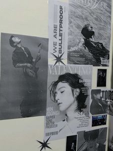 BTS Collage Wall Decor - Set Of 13