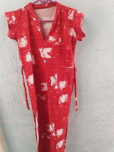 Red Kurti