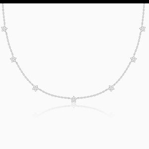 Giva 92.5 Silver Star Constellation Necklace