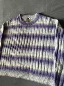 Striped Purple Sweater
