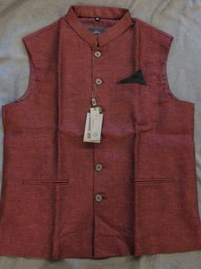 XXL - Maroon Nehru Jacket