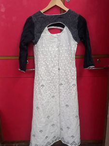 IMARA LONG OFF WHITE FROCK