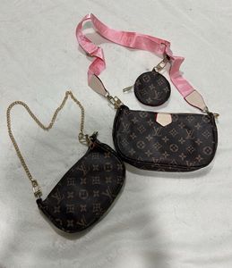 Original Louis Vuitton Pair Of 3 Bags