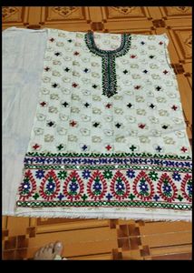 Kacchi Work Kurti ❤️❤️