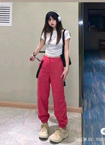 Red Cargo Pants - Trendy & Stylish (FLASH SALE❗❗)